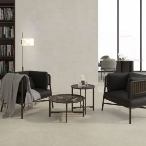 Steatite White Satin Finish Porcelain 75x75cm