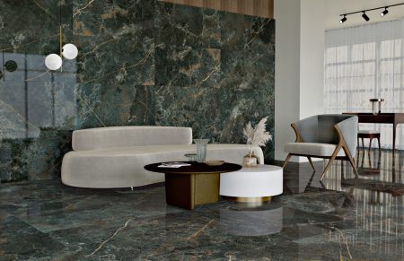Atlantic Sea Green Polished Porcelain 60x120cm