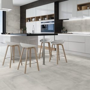 Concept Silver Matt Porcelain tile 60x60cm