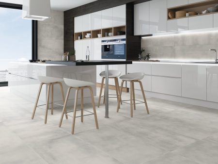 Concept Silver Matt Porcelain tile 60x60cm