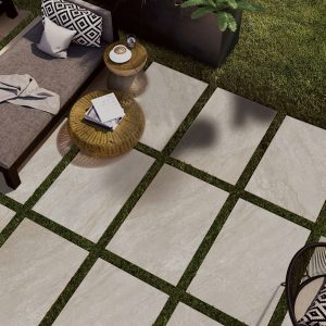 2cm thick Arabian Beige Porcelain Tiles for outside use 60x90x2cm